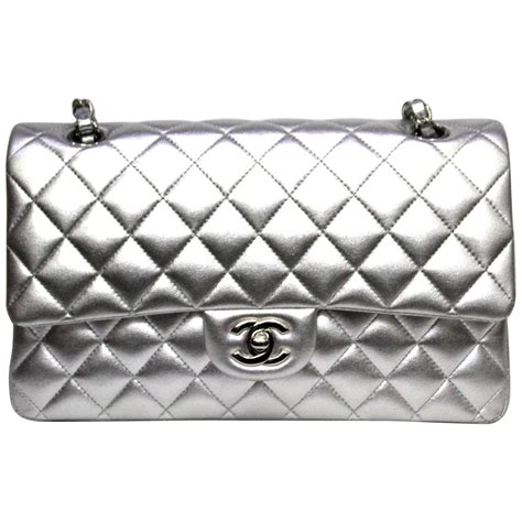 chanel zilver|CHANEL Silver Bags & Handbags for Women for sale .